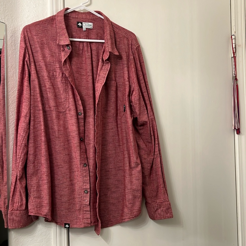 Lifted Research Group long sleeve button up shirt